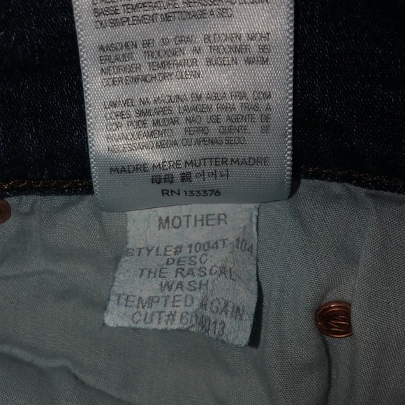 [MOTHER] The Rascal Slim Straight Denim Jeans - Picture 11 of 16